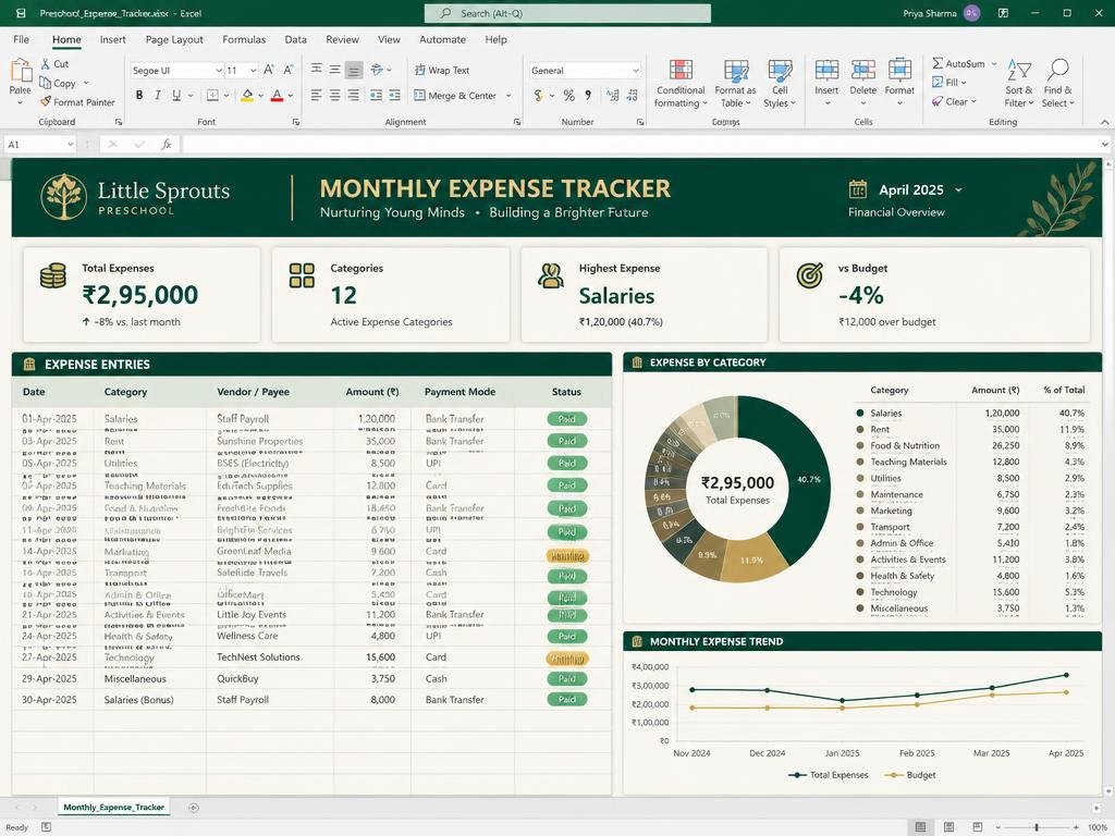 Monthly Expense Tracker
