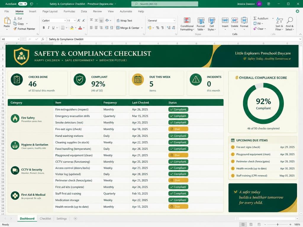 Safety & Compliance Checklist
