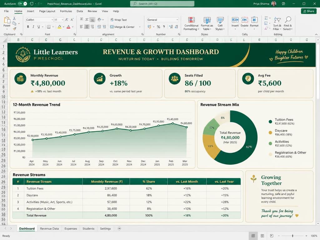 Revenue & Growth Dashboard